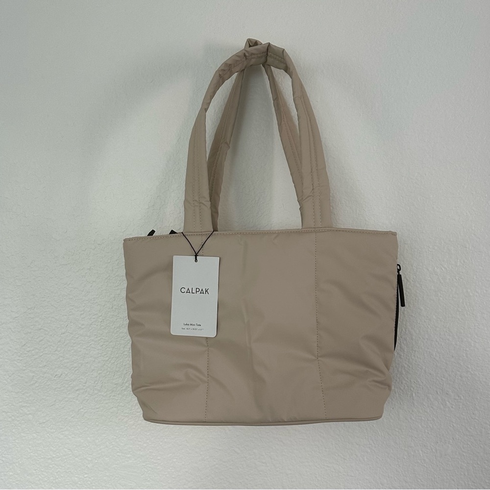 (NWT) CalPak - Luka Mini Tote - Oatmeal
